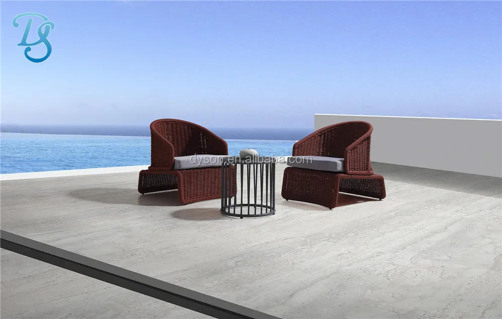 
Hotel Patio Leisure Sectional Corner aluminium PE Rattan Set Garden Outdoor Furniture Wicker dining set 