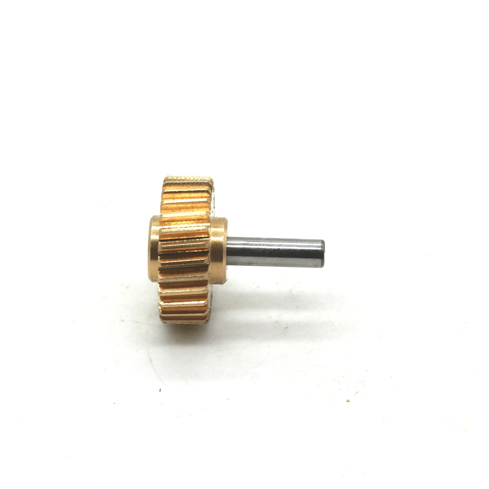CNC Machining Copper Small Products Toy Motor Drive Pinion Gear