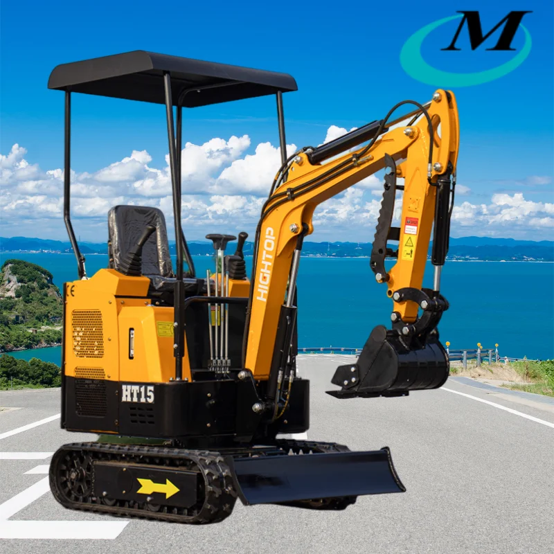 HT15 Earth Moving Machinery Mini Excavator Digger 1.5 Ton Factory Wholesale CE/EPA for Sale