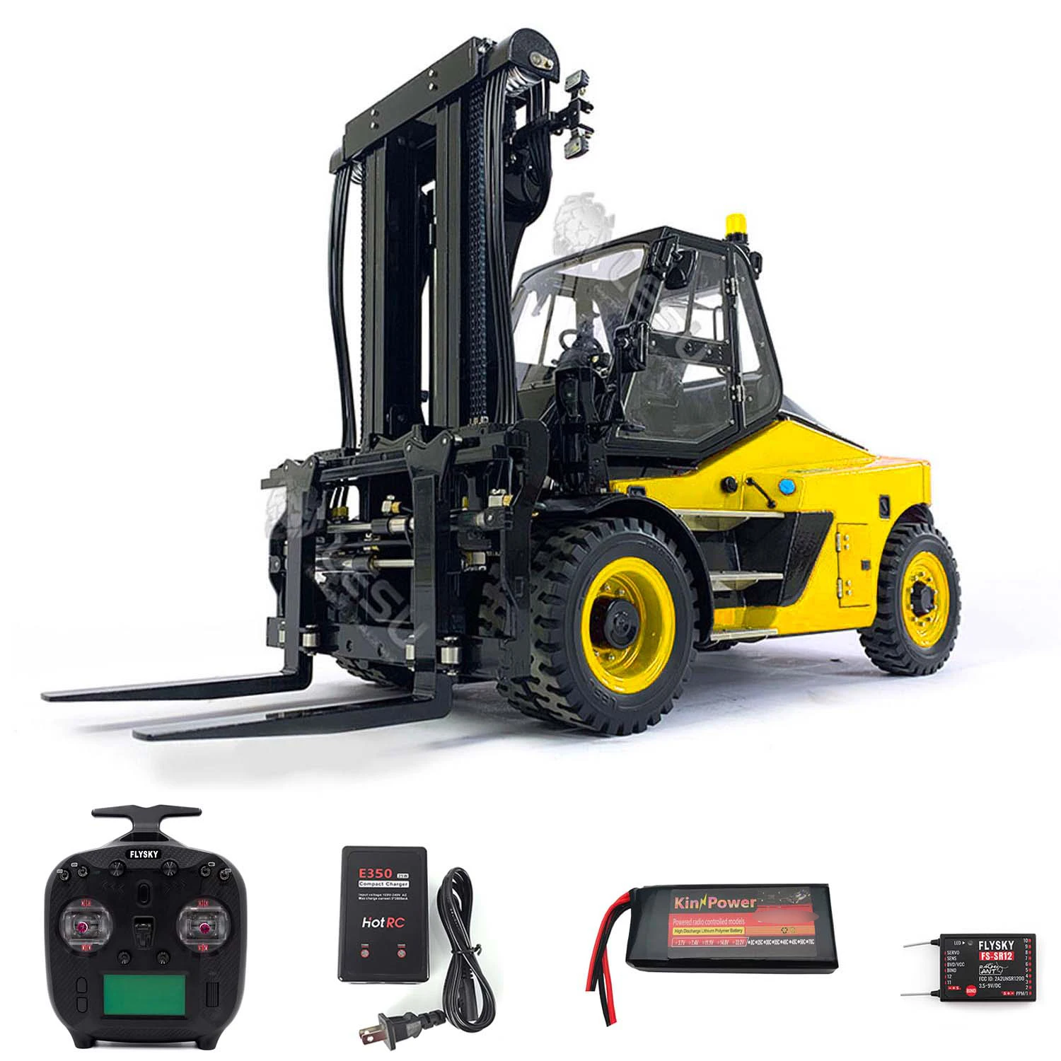 LESU 1/14 Aoue-Ld160S RC Hydraulic Forklift Ready To Run for Car Model Painted RTR Toys Adult Boys Gift Thzh1468-ali6