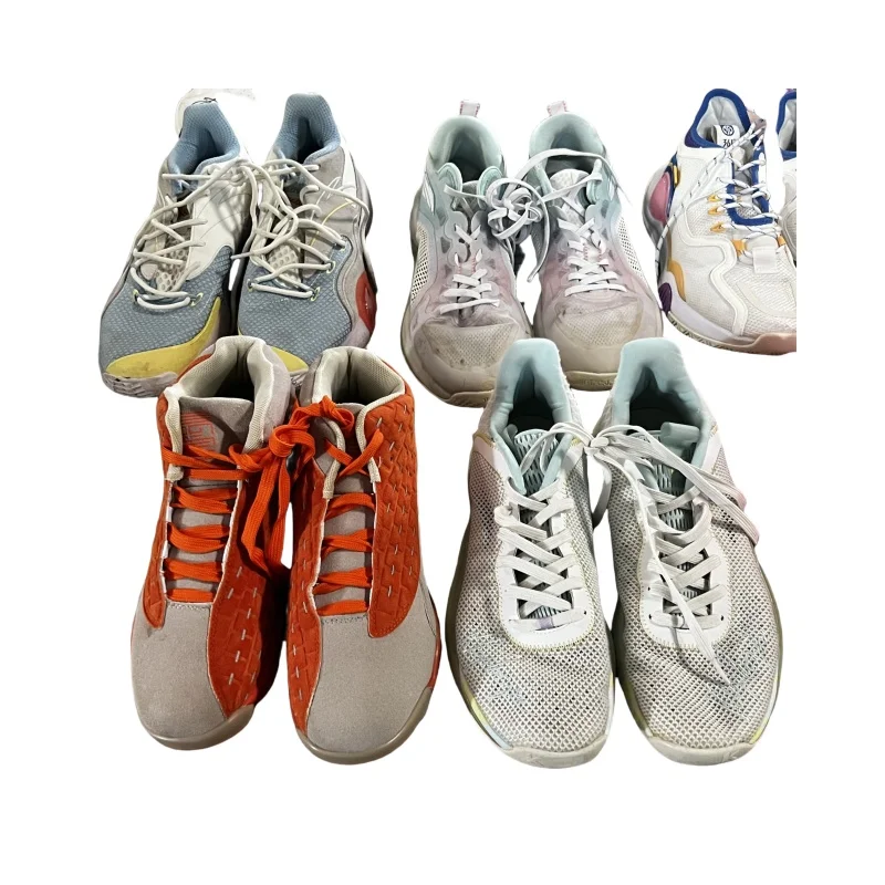 Wholesale used High Quality Original Branded Men Cheap basketball shoes  second hand Sport Chinese Outdoor