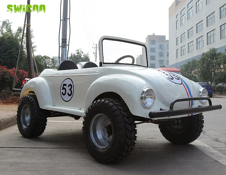 Mini Petrol Cart 4 Stroke 150cc Mini Beetle Leisure Sightseeing Cars for Sale