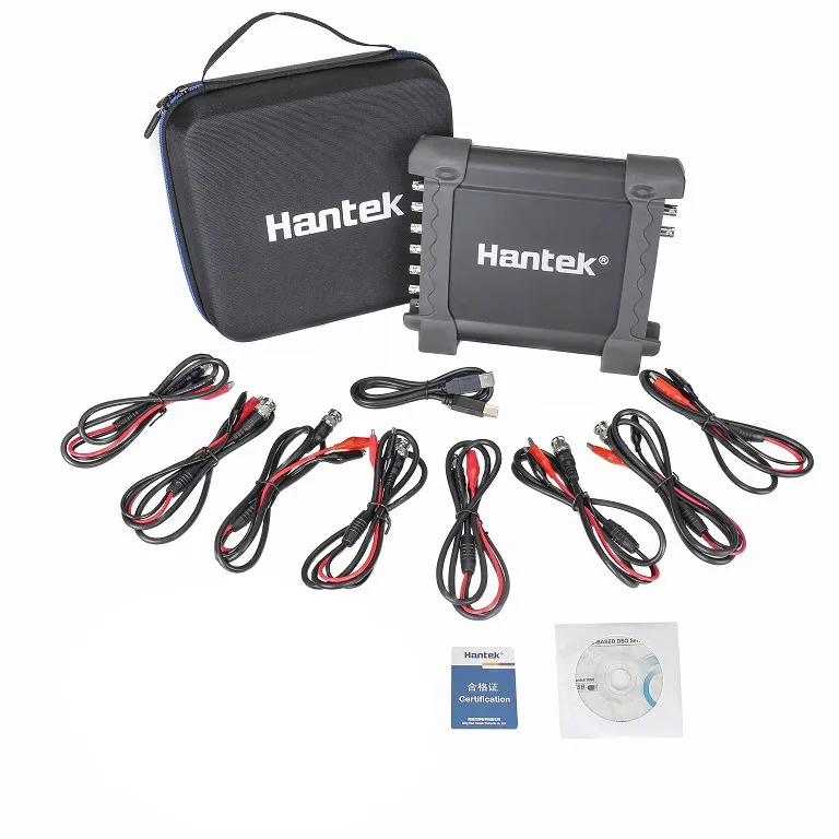 Hantai Hantek 1008A/1008B/1008C Восьмиканальный Виртуальный осциллограф Программируемый