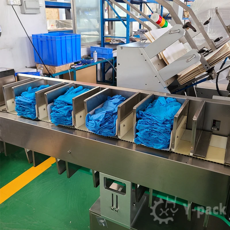 Y-Pack Automatic Case Packer Factory Price Manufacturer Supplier Pipe Clear The Agent Carton Box Packing Machine