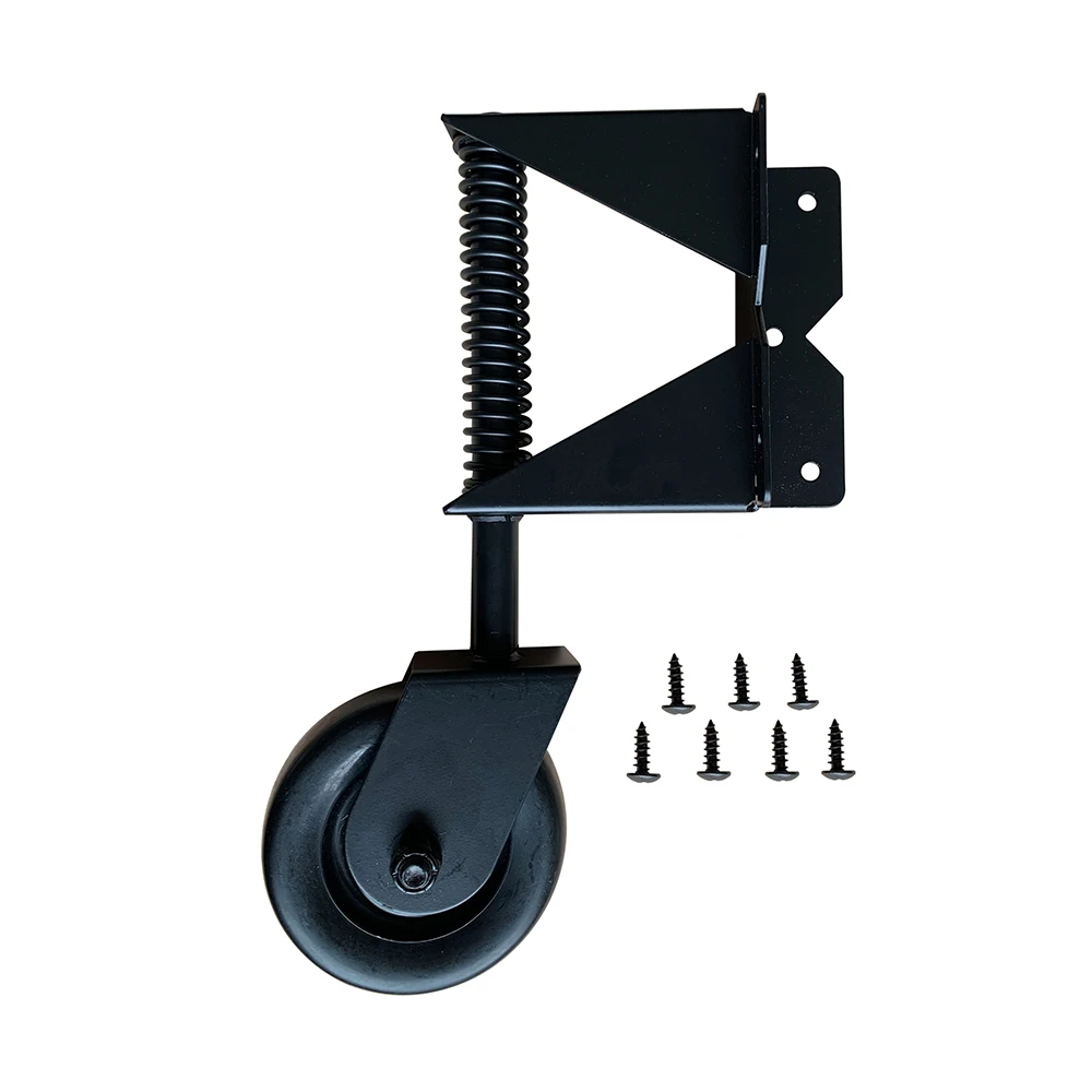 Adjustable Heavy-Duty Steel Swing Gate Roller Wheels Spring-Loaded Small Castors Sliding Door Stainless Targeted Small