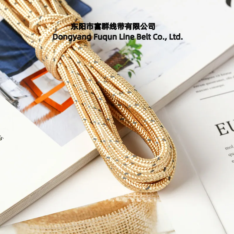 Hot sale DIY decorative pp rope 8mm braided rope Packaging Rope