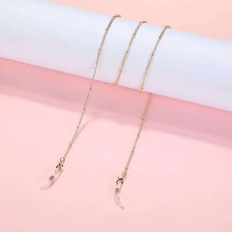 Wholesale Fashion Metal Eyeglasses Chain Gold Eyewear Accessories Sunglasses Eyewear Chain For Women