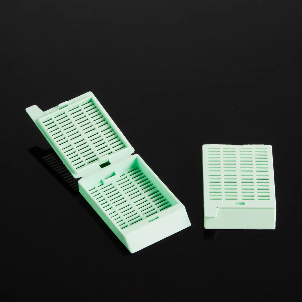 P.O.M Polyoxymethylene Plastic Biopsy Cassette Storage Box, to Hold Tissue Specimens During the Embedding Processes