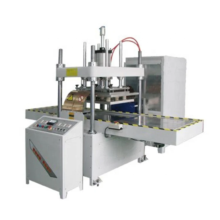 High frequency four-column gantry plastic welding machine for car mats door panels sound insulation cotton etc.