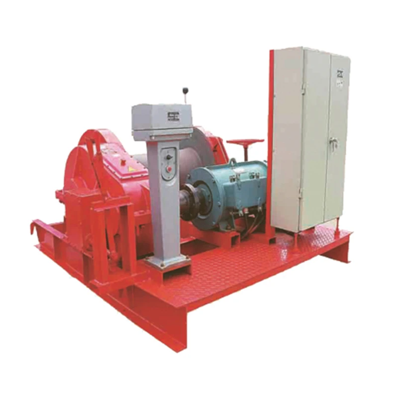 QPQ Highest Quality 1.85kw Power Standard Length of Wire Rope Winch 2 Ton Winch With 380V Compact Construction