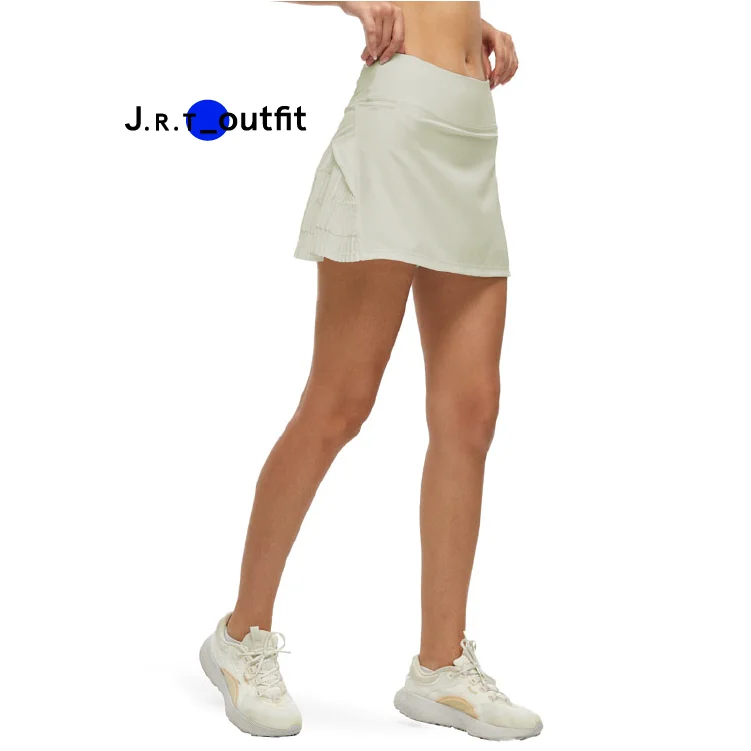 JRT женская летняя плиссированная мини-юбка А-силуэта для бега, тренировок, тенниса