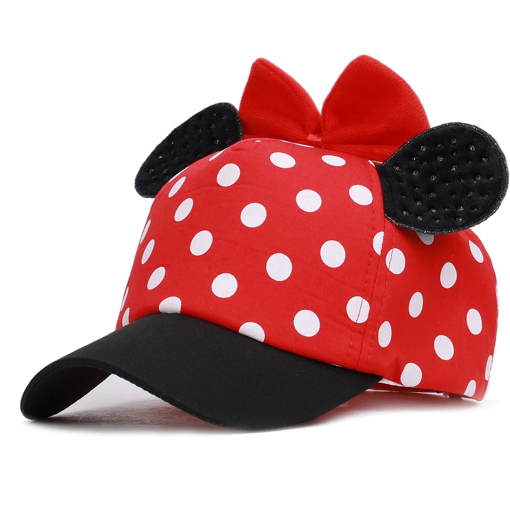 
Bow cute girl princess kids baseball cap 