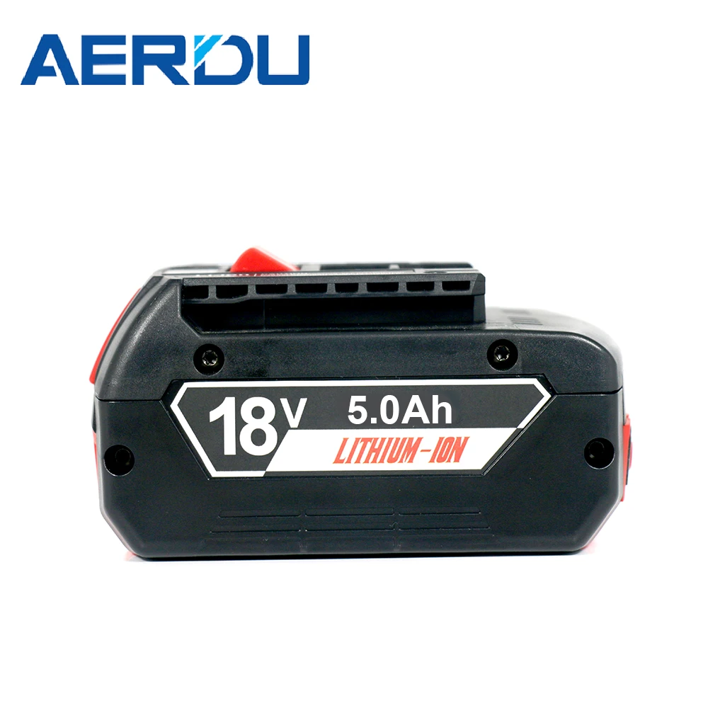5.0Ah 5000mAh 18V Rechargeable Cordless Power Tool Batteries OEM/ODM Replacement Drill Battery for Bosch 18V GBA Lithium Ion