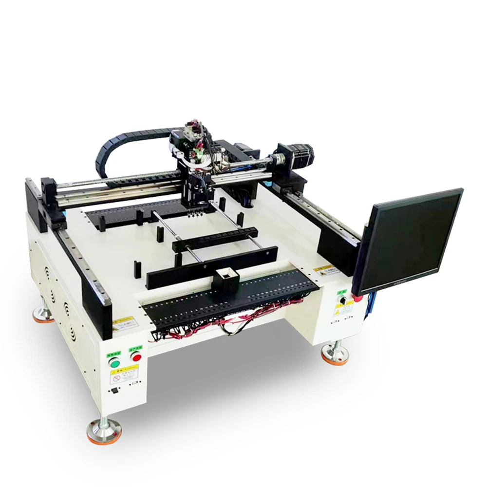 Used for installing PCB components 0402/QFN/BGASMT circuit board printing machine LED picking and placing machine