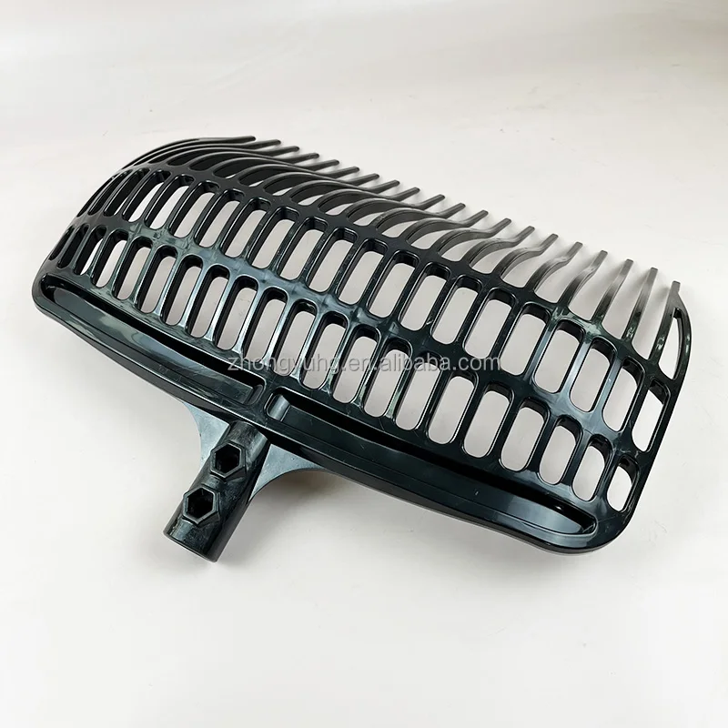 Durable plastic pitch fork with head for horse stable manure hay bedding cleaning