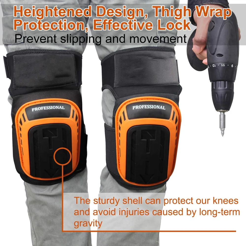 2023 Manufacturers direct OEM knee guard heavy workers knee guard The cheapest Gel pads for flooring clean Gel knee pads