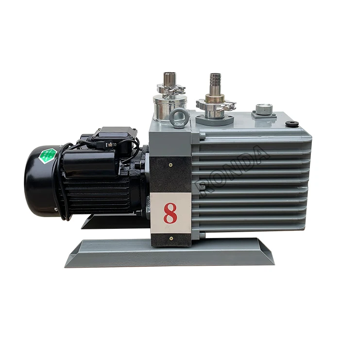 2XZ direct coupled double-stage rotary vane high vacuum pump for medicine, coating, food packing, etc.