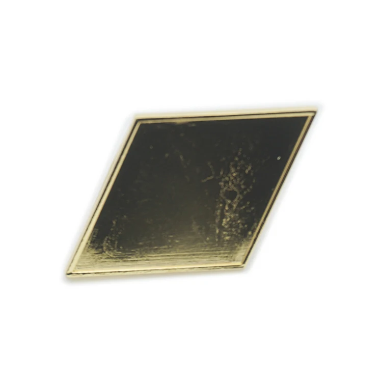 Hot Selling Personalized Brand Name Logo Printable Badge Sublimation Metal Blank Pin Badge