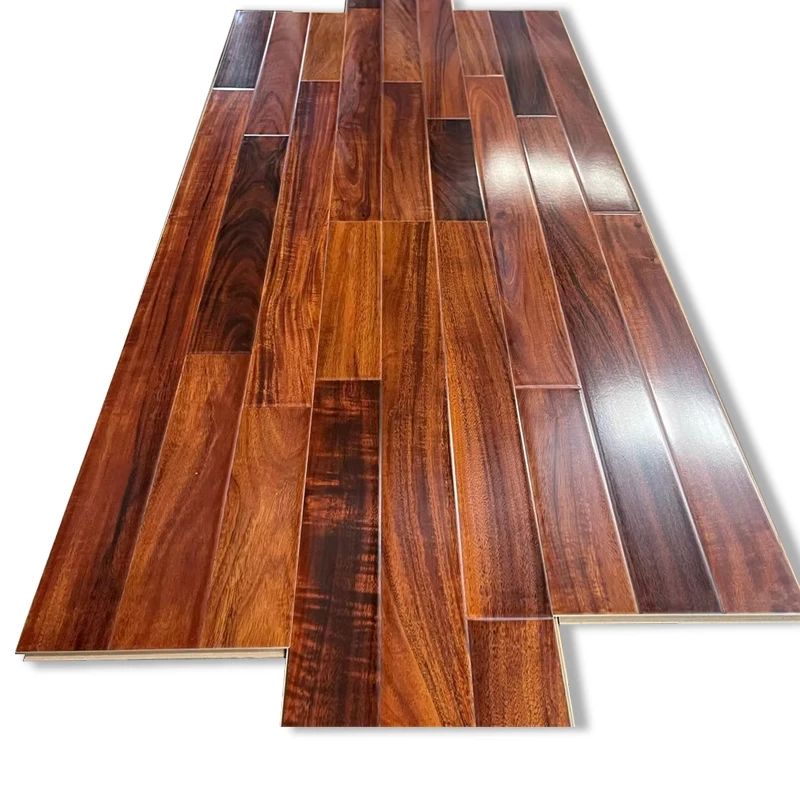 China Factory High Gloss Laminate Flooring Durable Waterproof High Class HDF MDF 8mm 10mm 12mm Laminate Flooring for Indoor