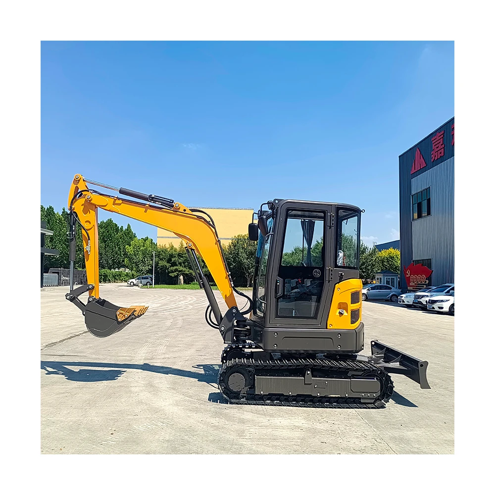 Free Shipping EPA EURO5 mini excavator 3.5 Ton Hydraulic Excavator Mini Digger Bagger Kubota Engine Excavator
