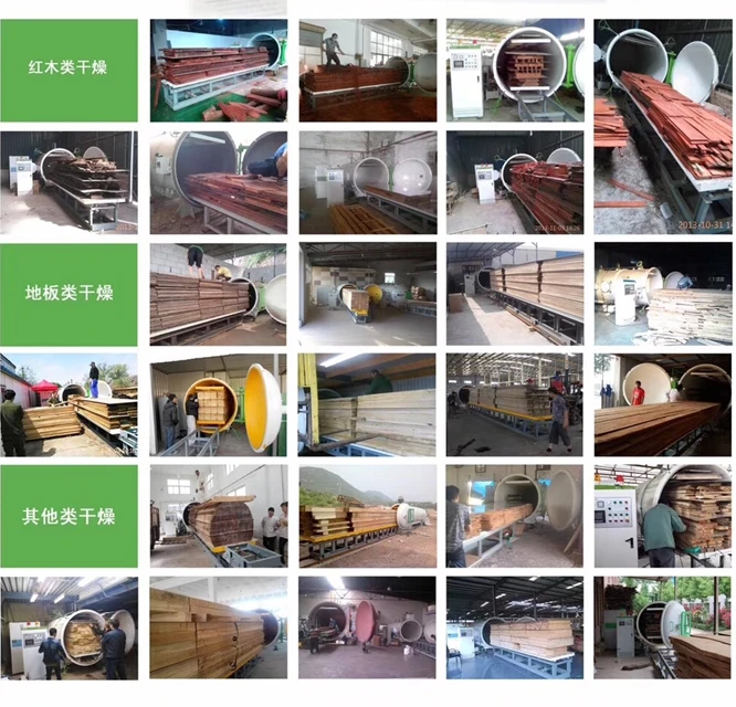 HFVD100-SA Radio Frequency Dried Sawn Oak Wood Dryer Chamber Drying Equipment 10m3