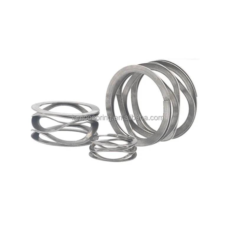 Hot Sales Multi-turn Wave Springs Wavy Compression Springs with Plain Ends OD44.45mm
