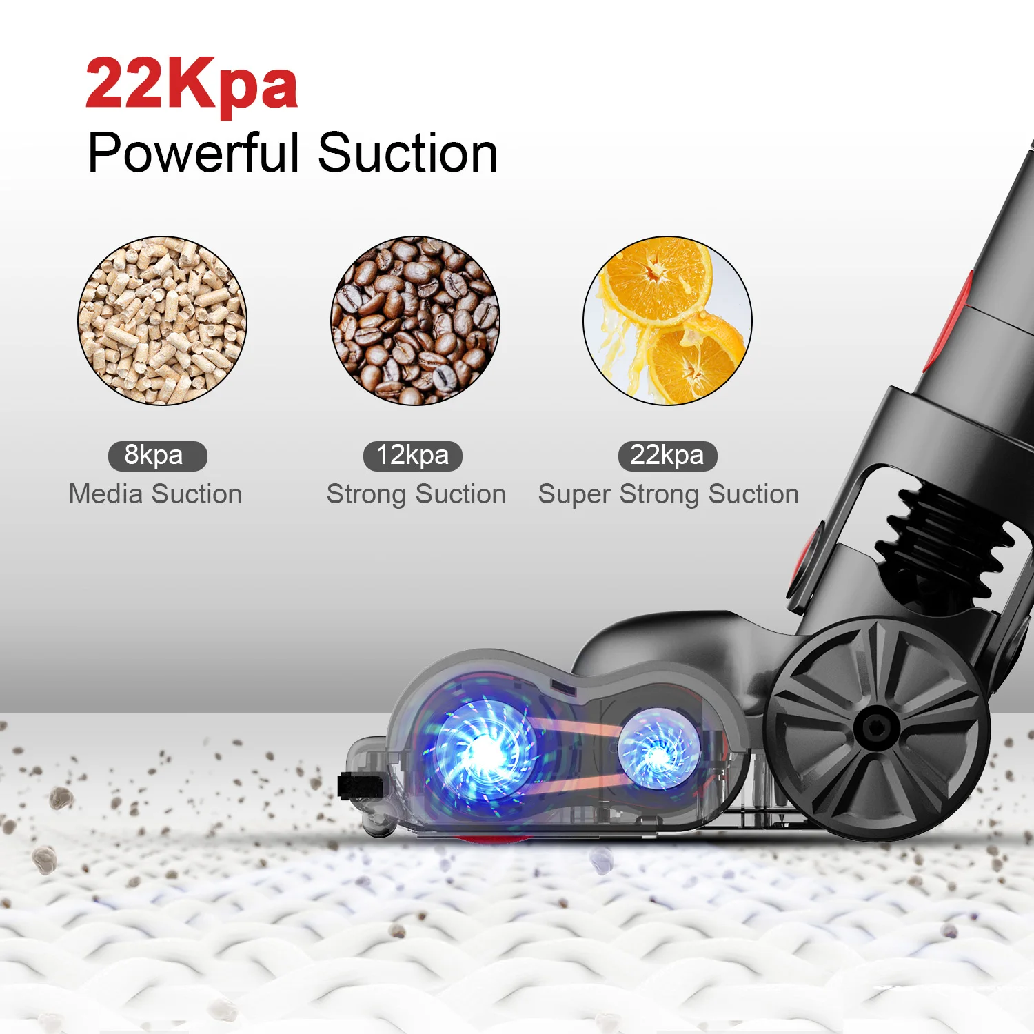 New Popular Vacuum Cleaner T200 Cordless Vacuum Cleaner High Power for Home Use