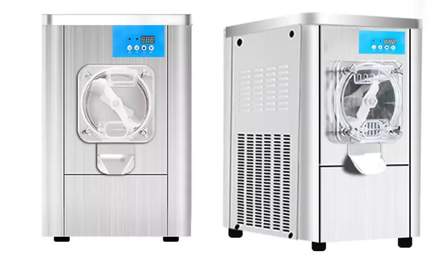 Commercial Table Top Hard Ice Cream Machine Turkish Hard Ice Cream Machine Batch Freezer