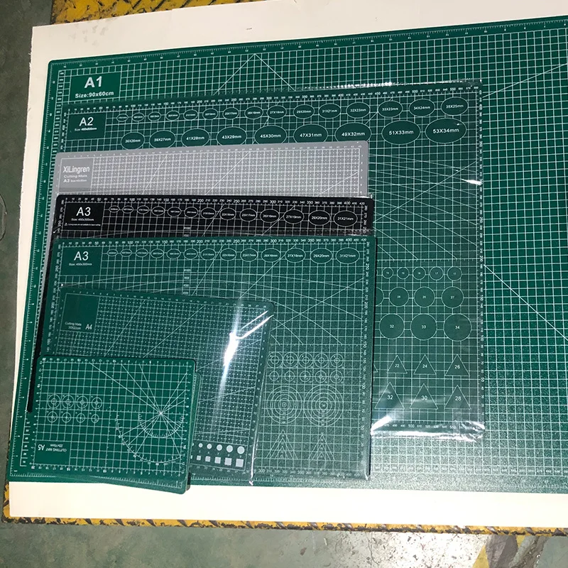 Hot sale PVC cutting mat A1 Cutting Mat self-healing 3 layers