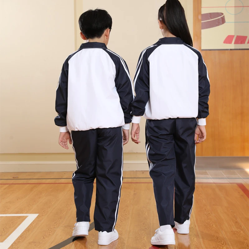 
OEM custom design Primary Middle High School Uniforms sports track suit wear for students 