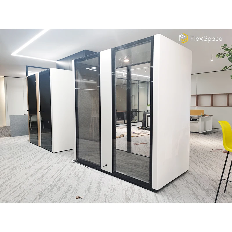 Flexspace office  Booth Sound Isolation Private Indoor  Office pod School One Person Sound Proof Booth