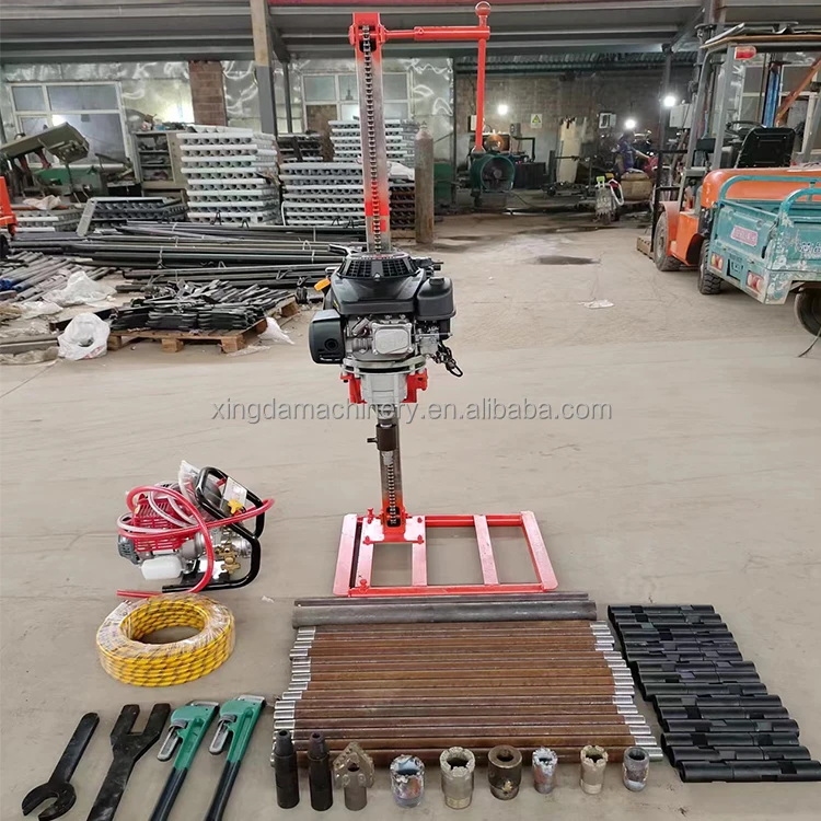 2Om Best Quality Portable Rotary Mining Exploration Geotechnical Core Drill Rig