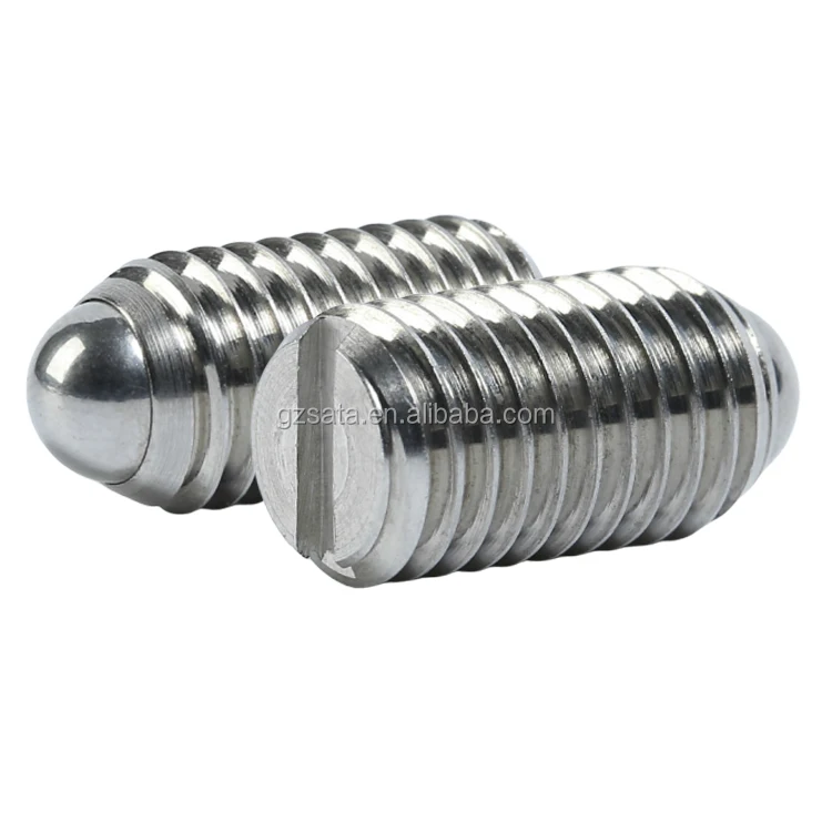 Slotted Ball Nose Spring Plunger