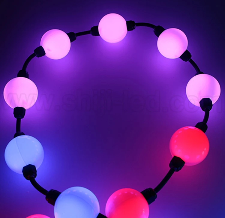 360 Degree Programmable Amusement Lighting DMX SMD 3535 RGB Full Color magic LED Pixel Ball