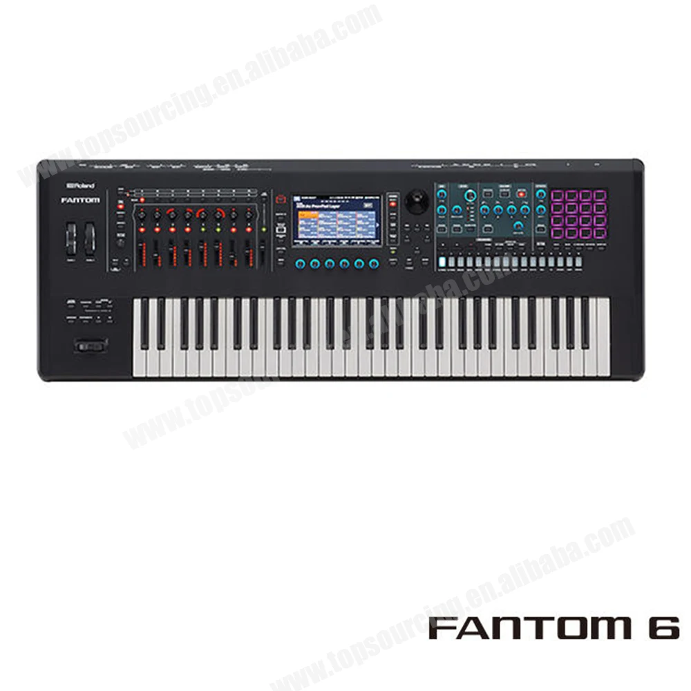 Китайский Оригинальный Новый синтезатор Roland Fantom-6 Fantom6 профессиональный