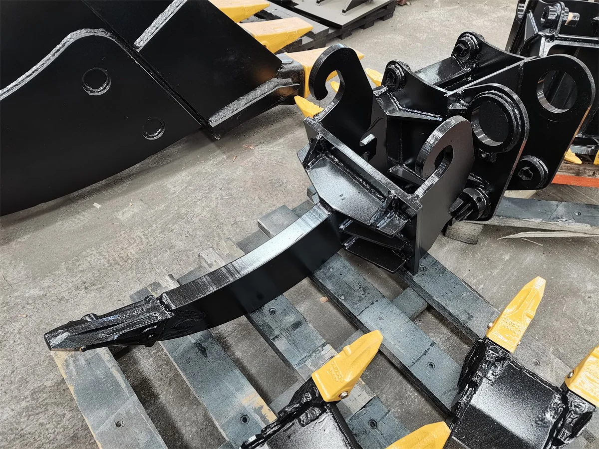 Excavator rippers single shank ripper with CW10 quick attach bracket for sale