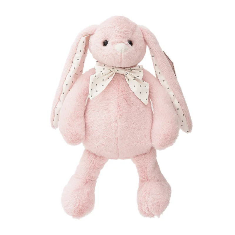 Customized stuffed soft cute bunny rabbit plush rabbit toys for kids soft long ears Easter bunny plush toy