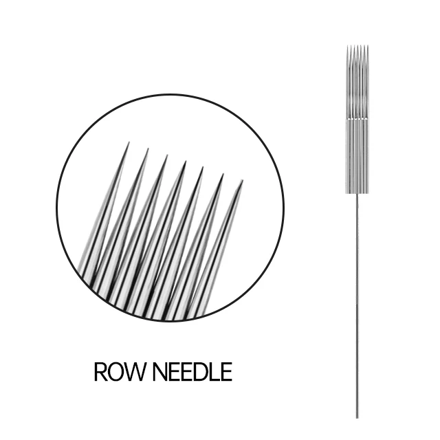 Original Manufacturer Supply 0.35mm*7R Eyebrow Tattoo Needle For Makeup Machine Microblading Needles Eyebrow