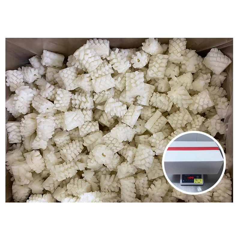 Резной цветок кальмара 4-6 см, оптом