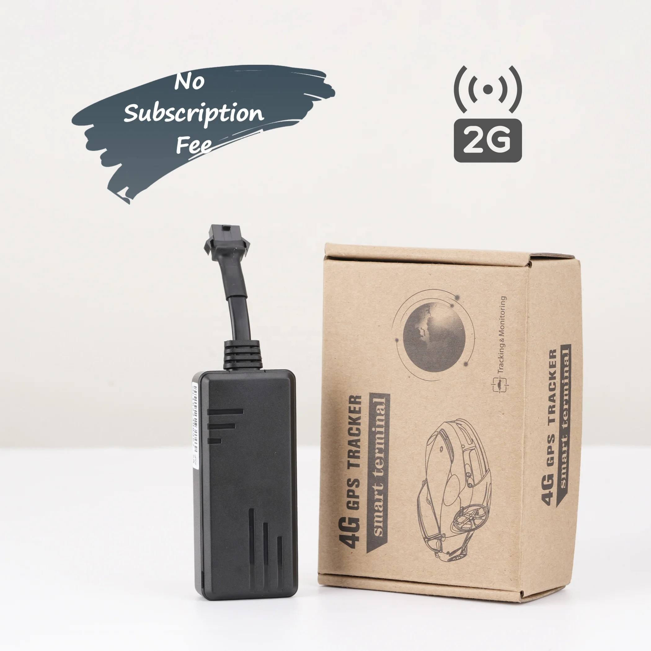 Автомобильный GPS-трекер с 4 проводами