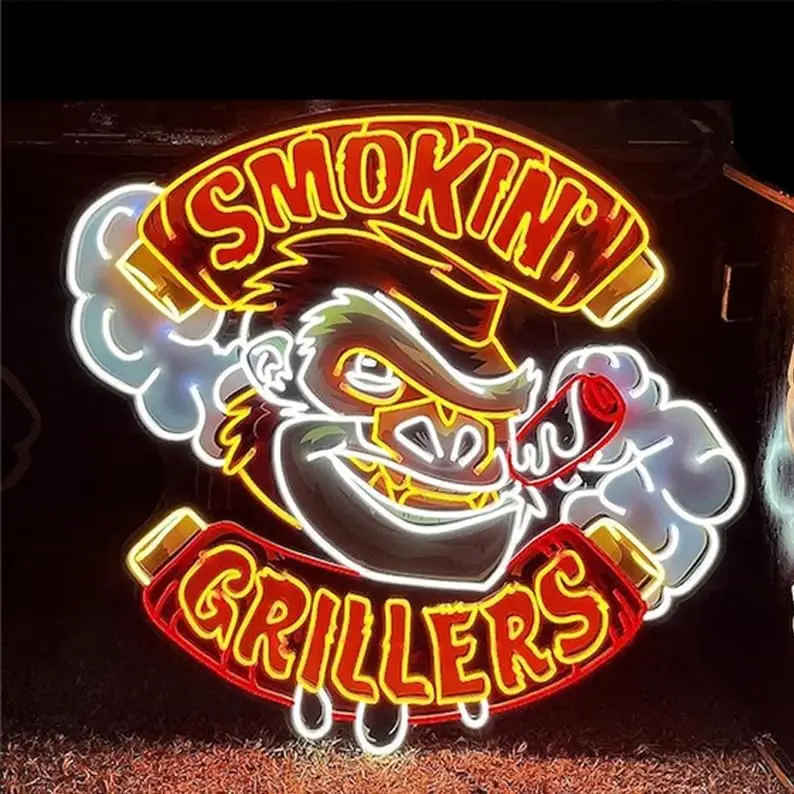 LOGO Custom Neon Signs UV Printed Neon Design Personalized dimmable Customized LED Neon