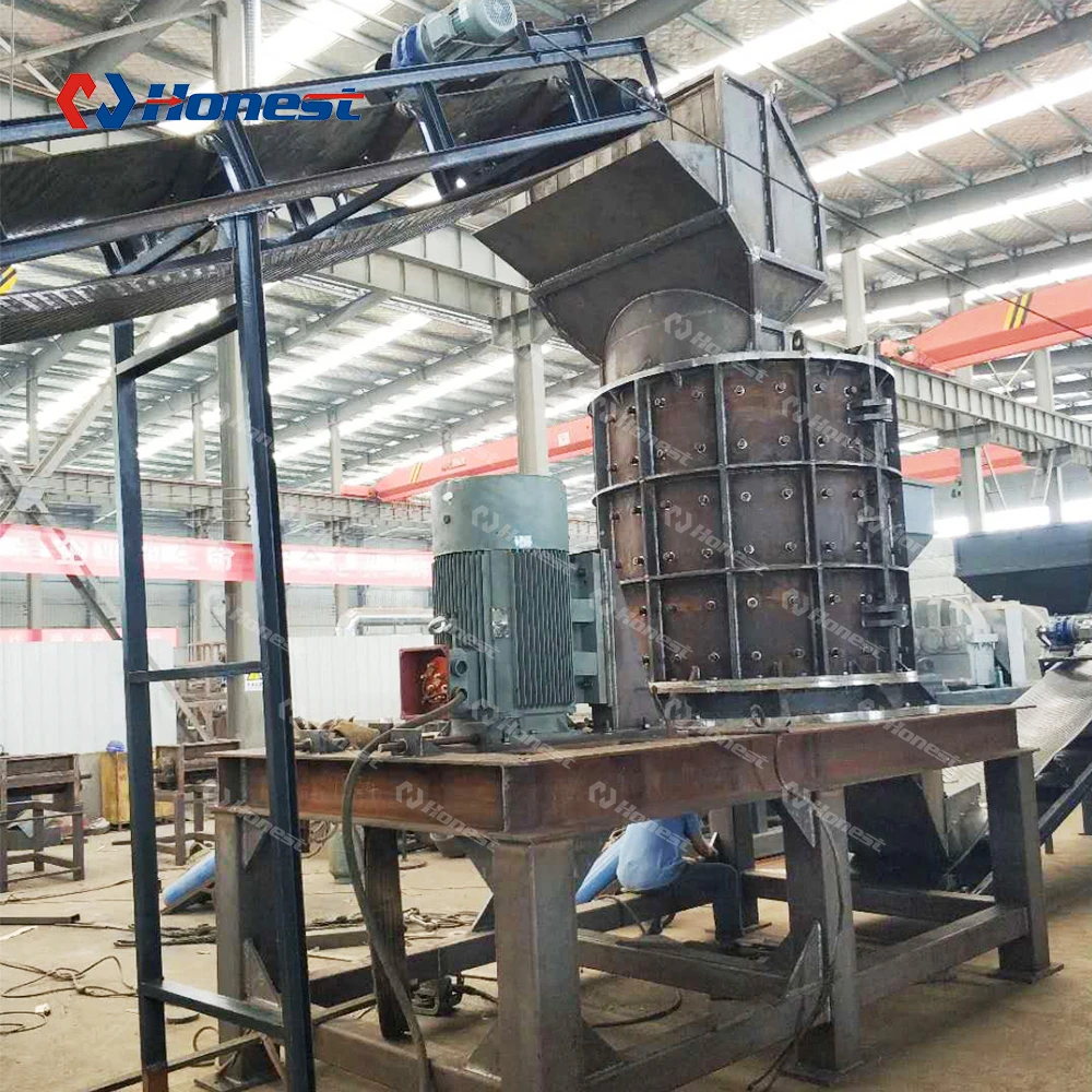 Light Metal Shredder Vertical Hammer Mill Crusher