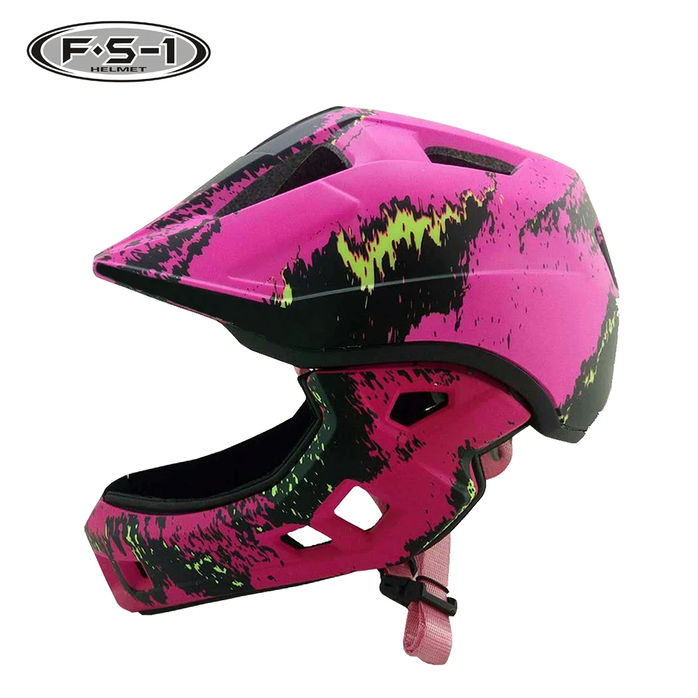 
CPSC certificated EPS kids bicycle helmet full face downhill child full face helmet bike 