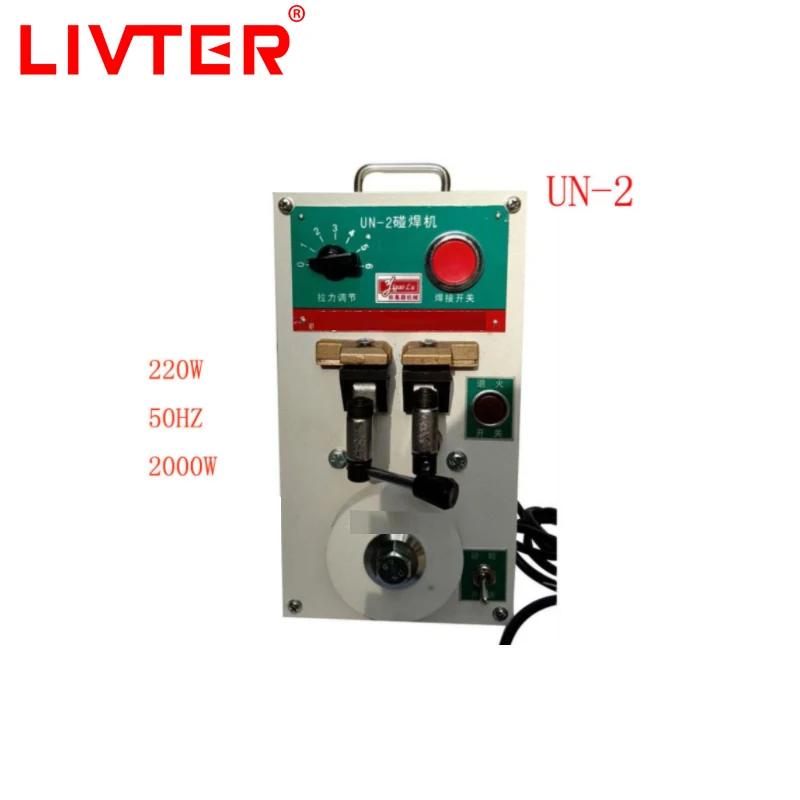 LIVTER High Quality Cheap Price Portable Butt Welders Wire Butt Welding Machine For Band Saw Blade With Grinding Wheel