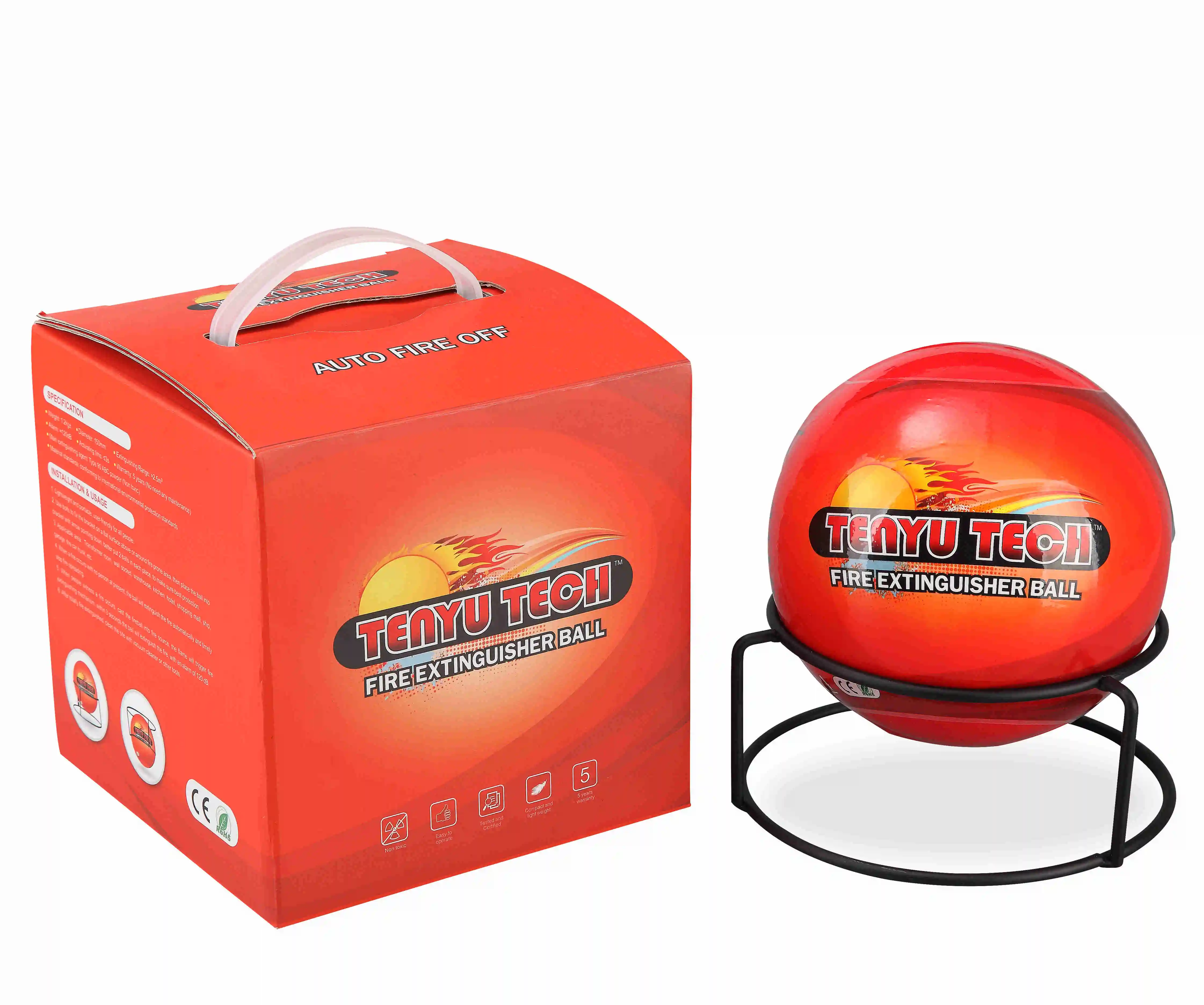 ABC dry chemical powder fire ball fire extinguisher ball manufacturer OEM offer