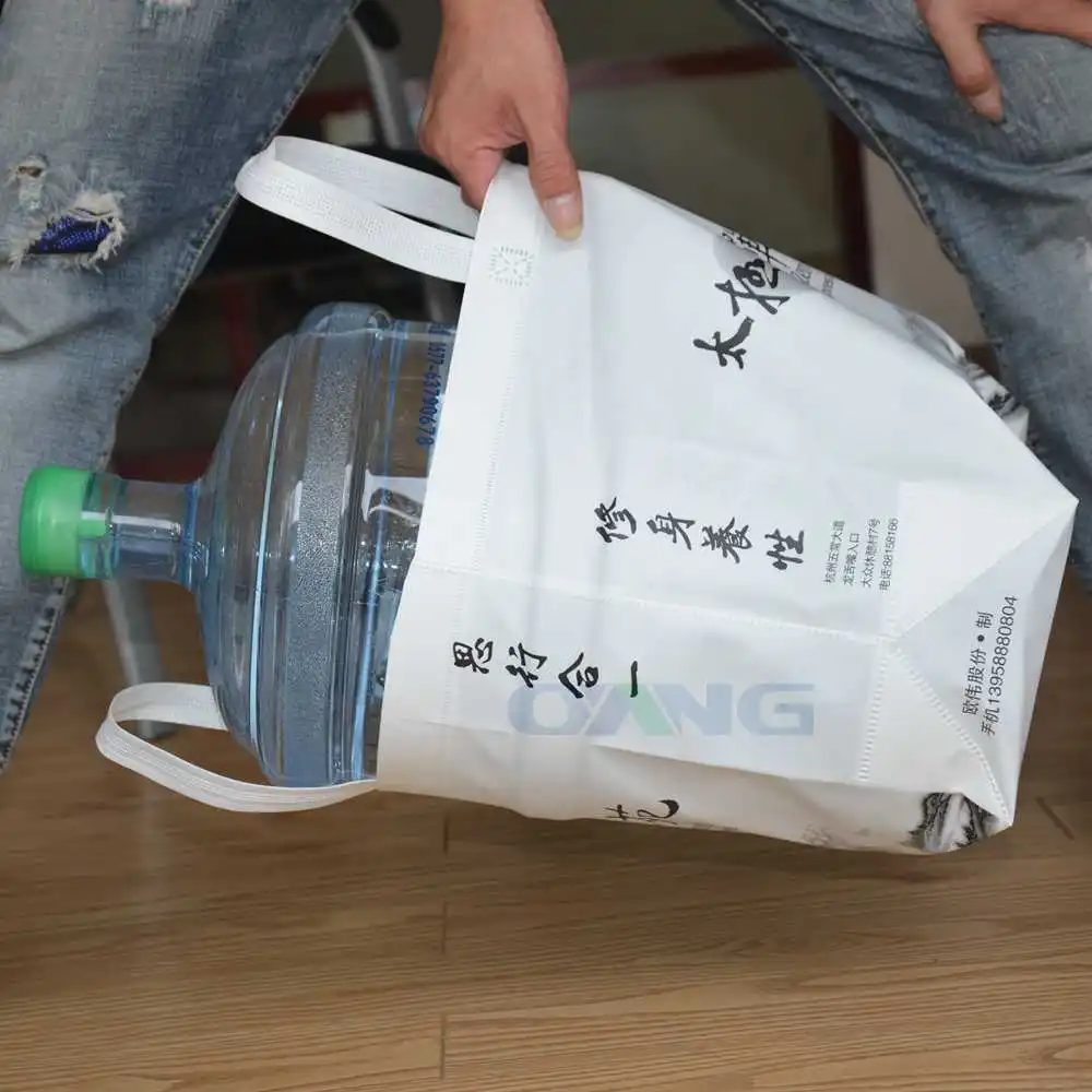 High Quality Non Woven Box Bag Making Machine Fully Automatic,  Non Woven Tissue Shopping Bag Making Machine