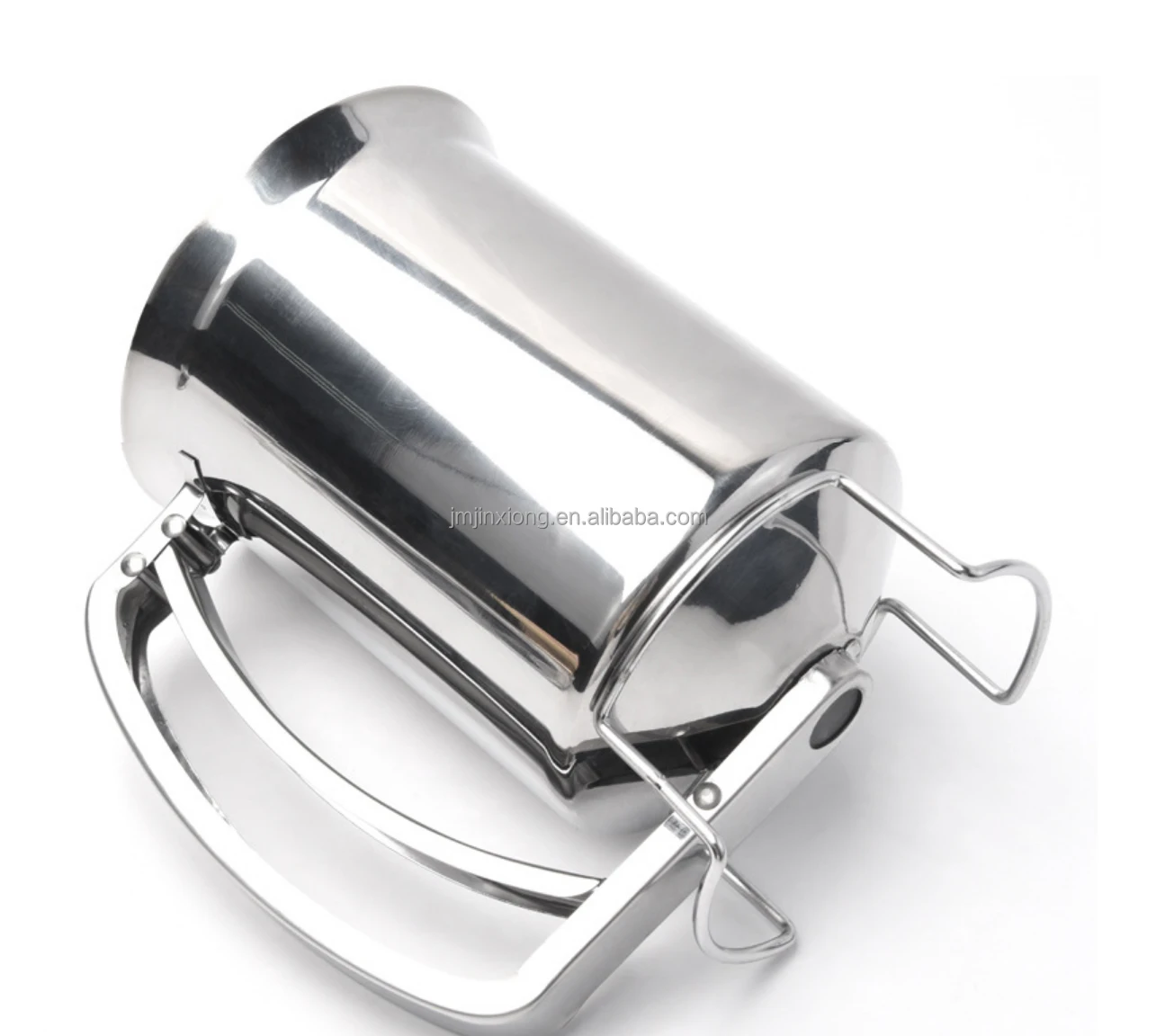 Waffles Muffin Mix Crepes Cupcake Handheld Home Stainless Steel Handheld Measuring Cake Dough Mixer Pancake Batter Dispenser