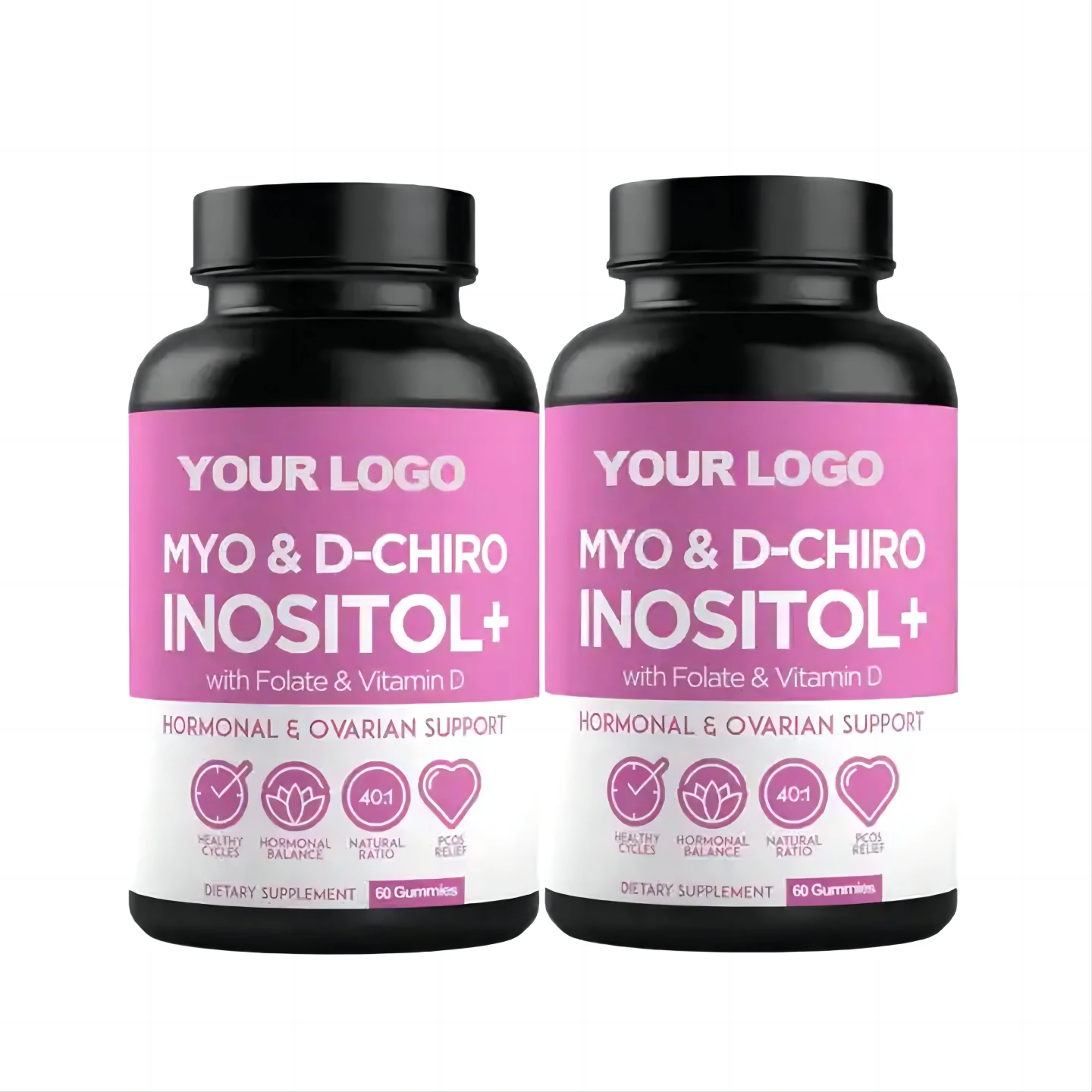 Healthy Ovarian Support and Hormonal Balance Myo-inositol Inositol Gummies