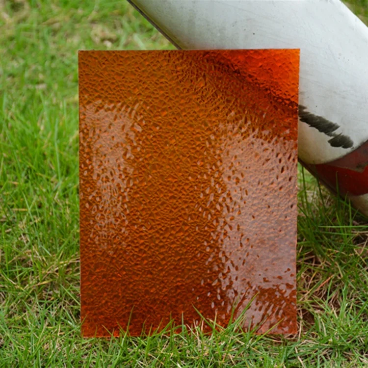 Clear Blue 4mm 8mm 16mm Sun Sheets PC Polycarbonate Embossed Sheets For Greenhouse