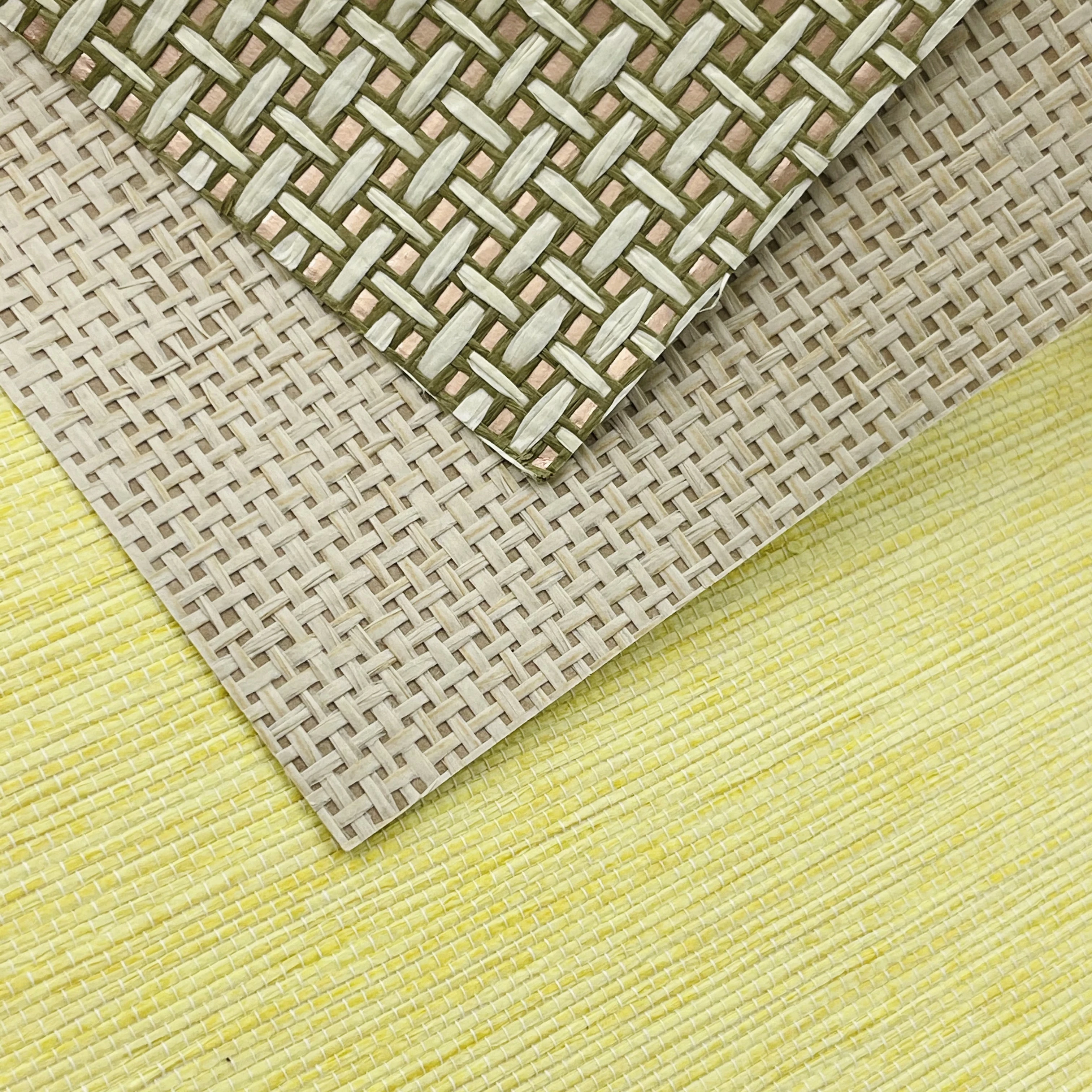 Natural Wallpaper Aq-8 Grass Cloth Wallpaper Straw Wallpaper Natural Material